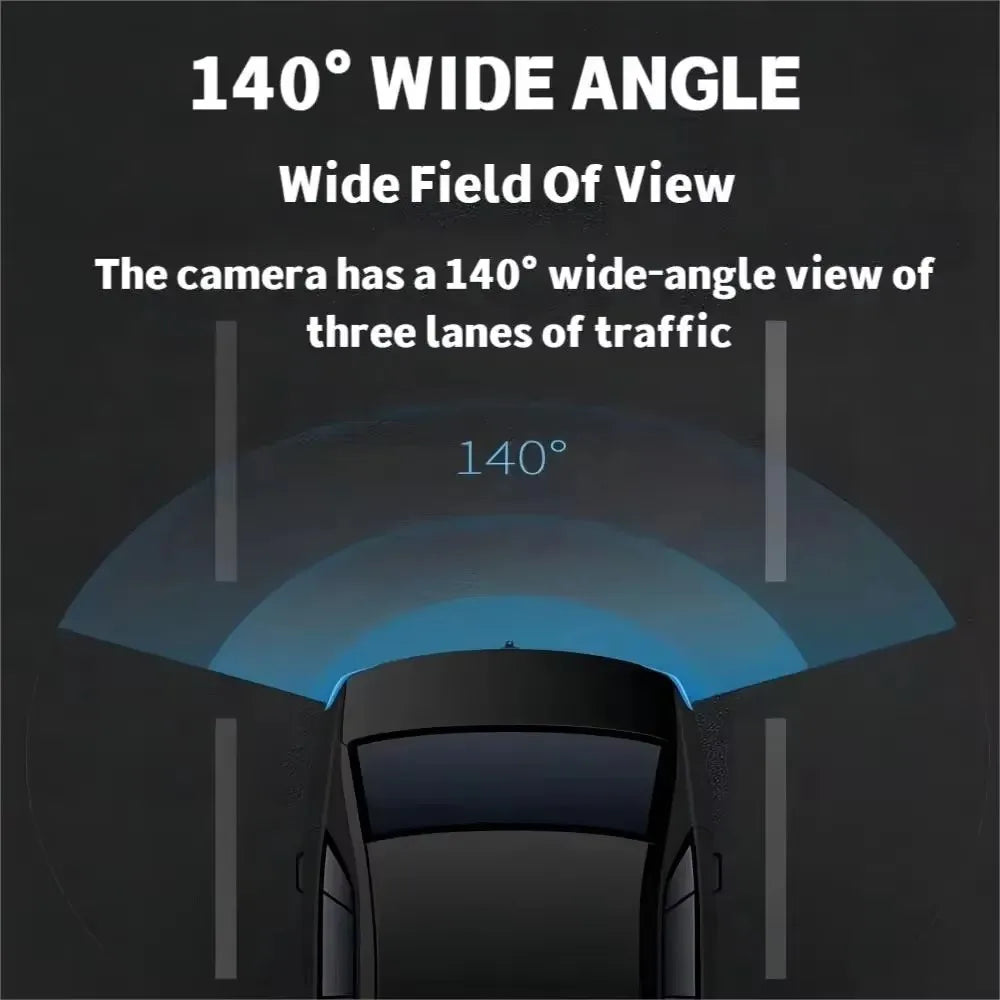 QOZ Caméra arrière 1080P AHD – Caméra d’image inverse 4 broches 2.5mm Jack compatible