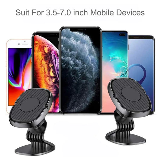Support universel magnétique de téléphone portable,pour iPhone et Samsung
