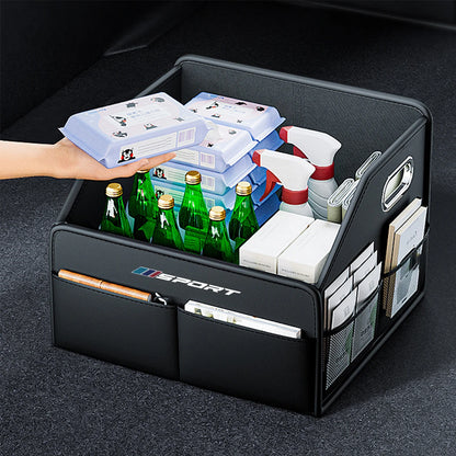 Car Trunk Storage Box Rear Trunk Organizer