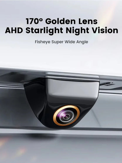 Caméra de recul de voiture AHD 1920x1080P, grand angle 170°, objectif fisheye