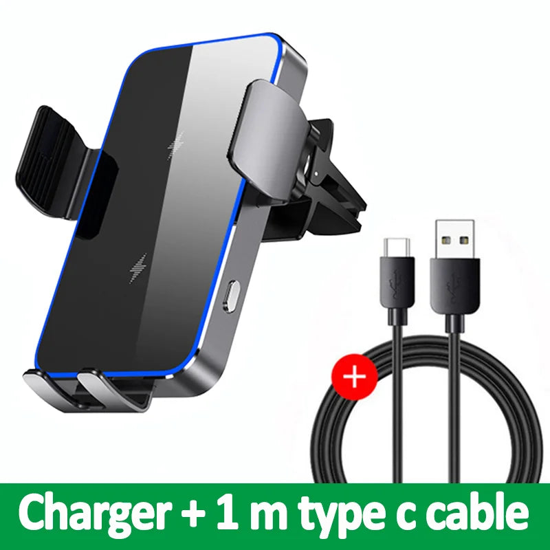 Chargeur de voiture sans fil – Double bobine, support pour Galaxy