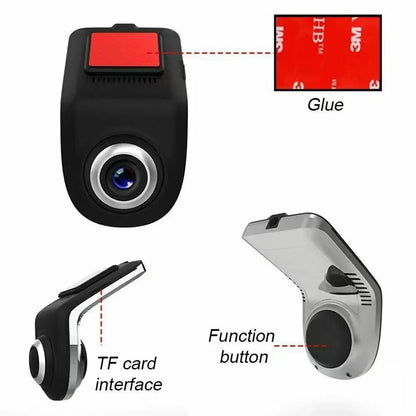 Mini caméra de tableau de bord HD  USB avec ADAS