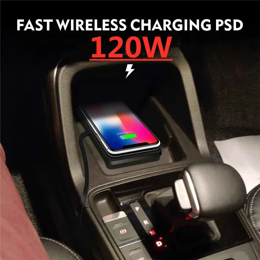 Chargeur sans fil 120W avec support en coussin silicone