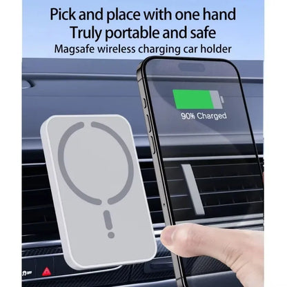 Chargeur de voiture magnétique sans fil 100W -compatible iPhone 16 à 12 Pro Max