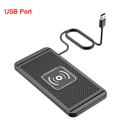 Chargeur sans fil de voiture – Compatible iPhone 16 à X, Samsung S24/S23,