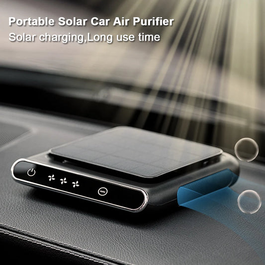 Ioniseur d’air portable sans fil – Purificateur HEPA PM2.5  ions négatifs pour voiture
