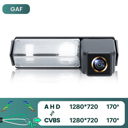 GreenYi Caméra de recul 170° HD 1080P – avec vision nocturne