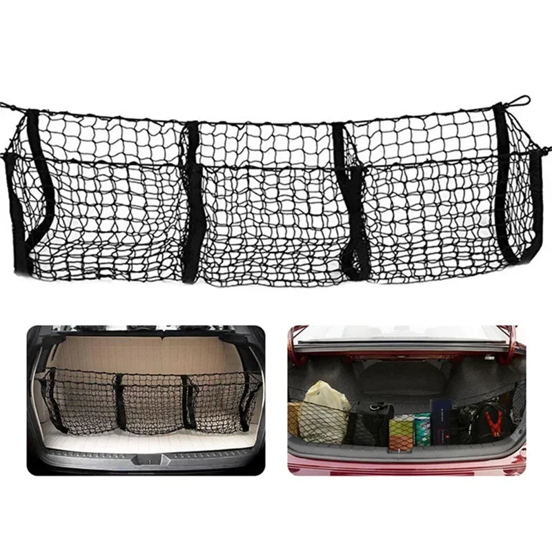 Filet de coffre universel   accessoires pour voiture et camionnettes