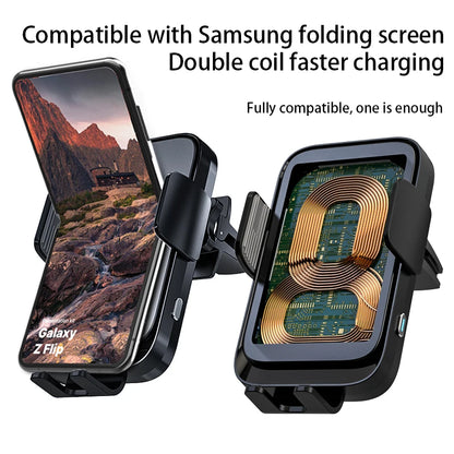 Chargeur de voiture sans fil – Double bobine, support pour Galaxy