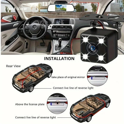 Caméra de recul avec écran LCD 4.3 pouces