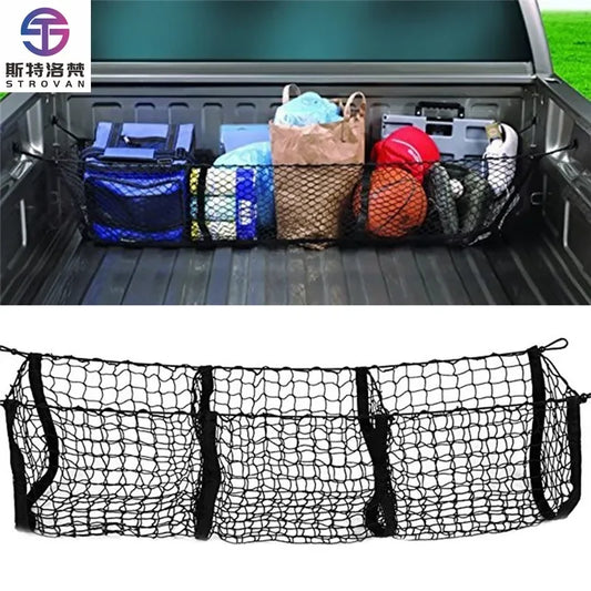 Filet de coffre universel   accessoires pour voiture et camionnettes