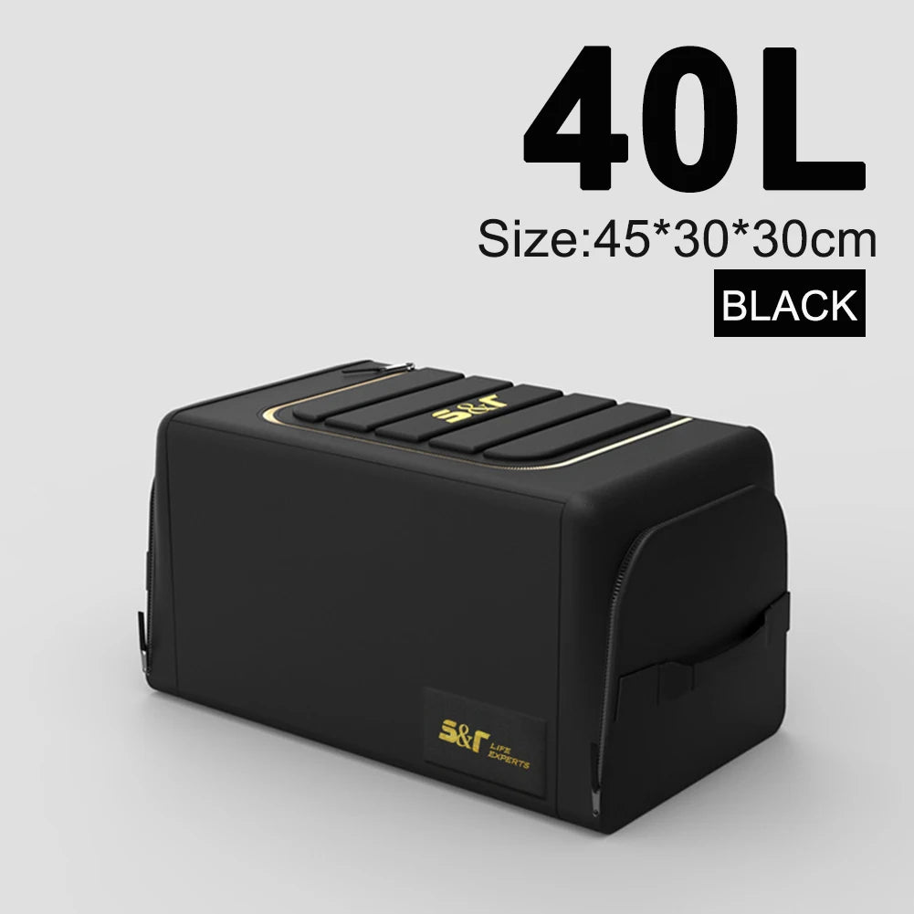 Universal Car Trunk Organizer 70L Storage Box