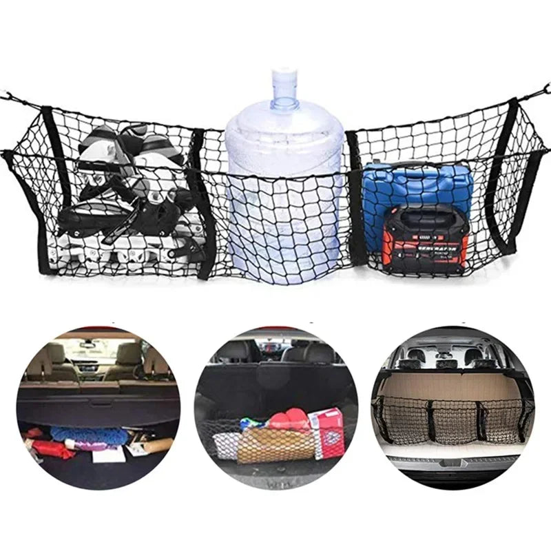 Filet de coffre universel   accessoires pour voiture et camionnettes