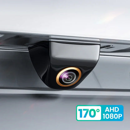Caméra de recul de voiture AHD 1920x1080P, grand angle 170°, objectif fisheye