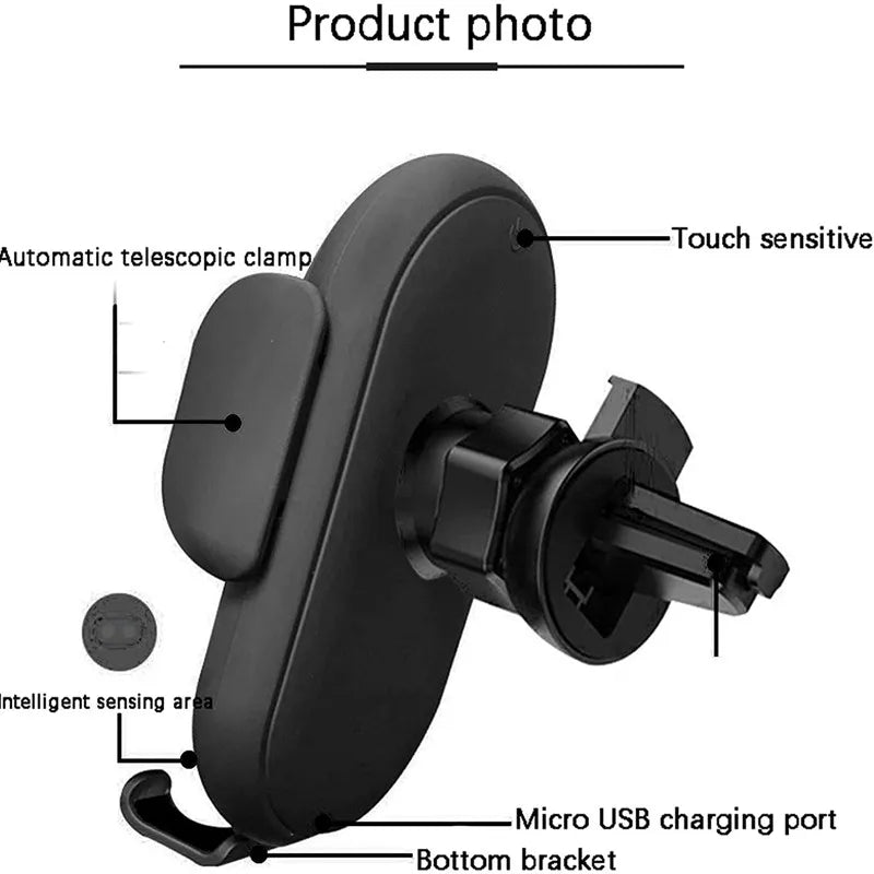 Chargeur sans fil 30W  – Support rotatif intelligent