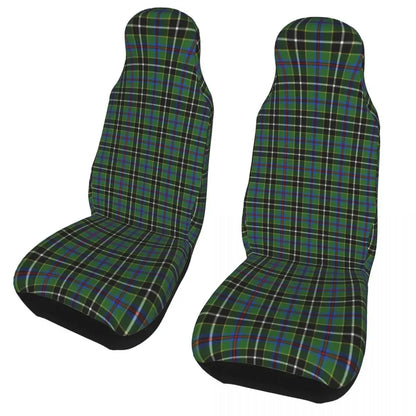 Housses de siège universelles à carreaux – Lot de 2 pour voitures