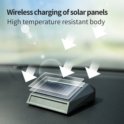 Purificateur d’air voiture solaire/ Double alimentation , éliminateur d’odeurs compact