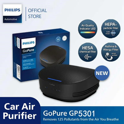 Philips GoPure 5301 – Purificateur d'air, élimine jusqu'à 125 types de polluants