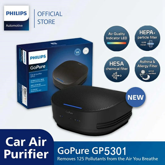 Philips GoPure 5301 – Purificateur d'air, élimine jusqu'à 125 types de polluants