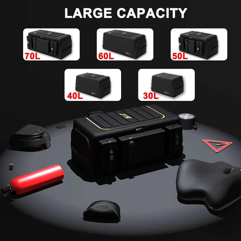 Universal Car Trunk Organizer 70L Storage Box