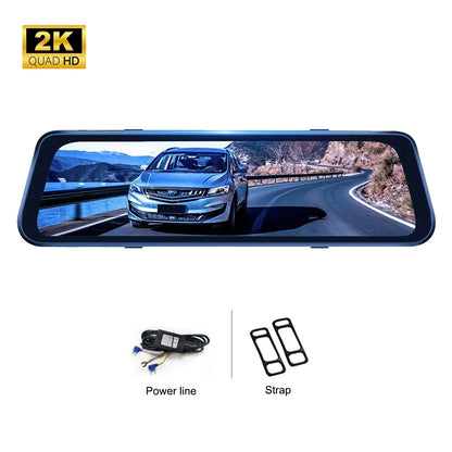 Caméra de tableau de bord Ultra HD 4K-Écran tactile 10 pouces