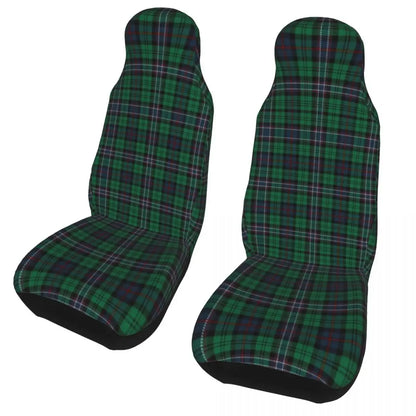 Housses de siège universelles à carreaux – Lot de 2 pour voitures