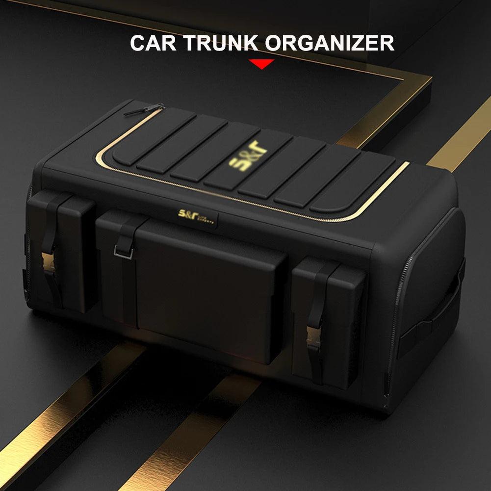 Universal Car Trunk Organizer 70L Storage Box