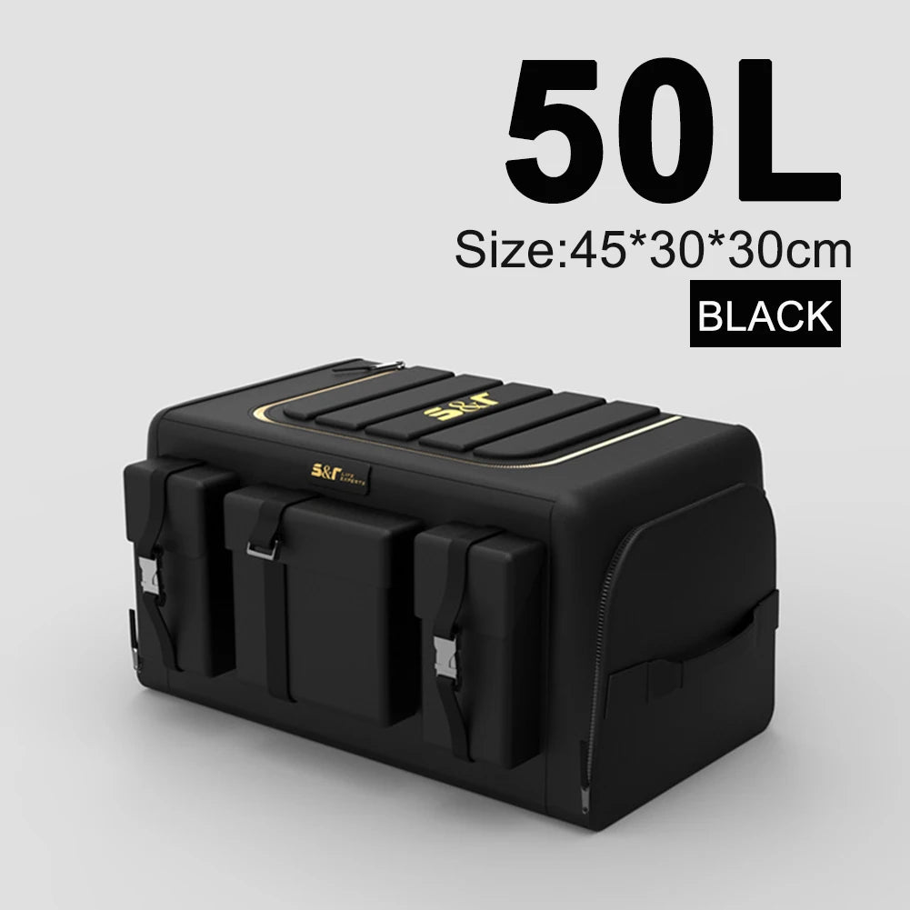 Universal Car Trunk Organizer 70L Storage Box