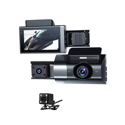 Caméra de tableau de bord HD 1080P – Triple enregistrement
