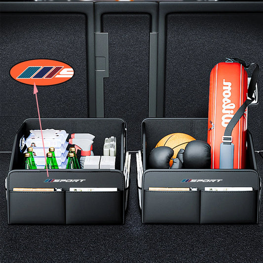 Car Trunk Storage Box Rear Trunk Organizer