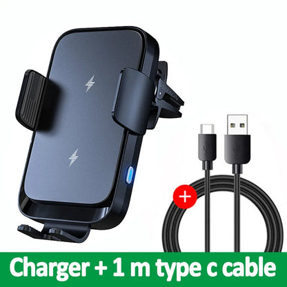 Chargeur de voiture sans fil – Double bobine, support pour Galaxy