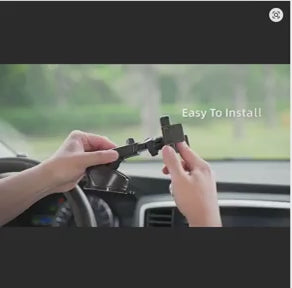 Support de téléphone de voiture pour 4,7 à 7 pouces Joyroom, sans fil 15 W, rotation à 360